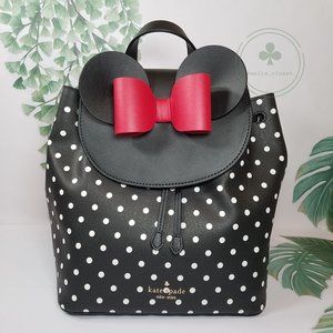 MAKE AN OFFER Kate Spade disney x kate spade minnie mouse backpack condition new